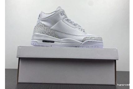 Hyperoad AIR JORDAN 'TRIPLE 3 RETRO PS WHITE' 0807